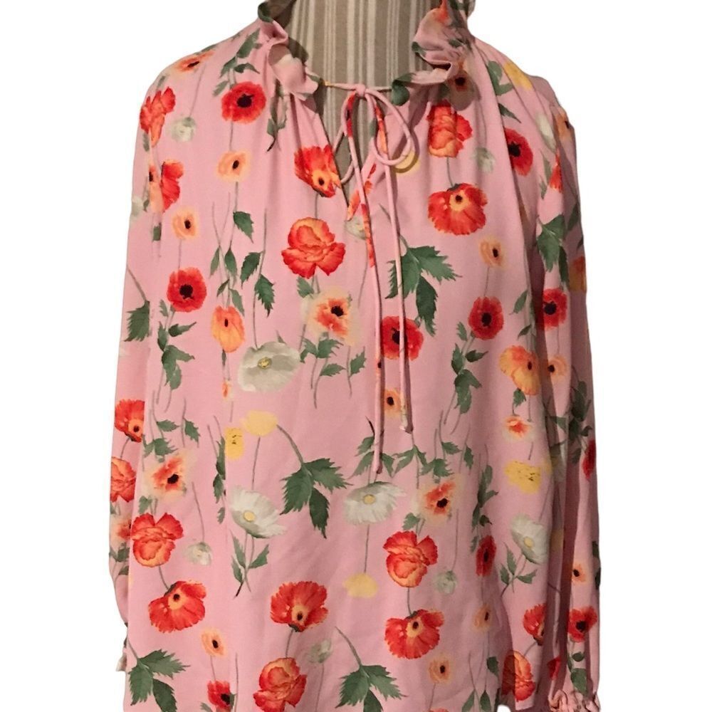 Gibson Latimer size medium blouse beautiful colors excellent condition - Picture 2 of 2